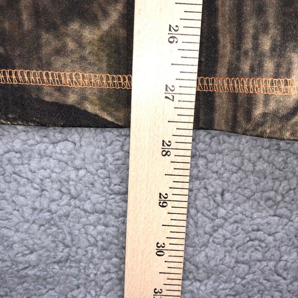 Mossy Oak Break-Up Infinity Mens Green Camo Outdoors Half Zip Jacket Shirt Large - Picture 16 of 16